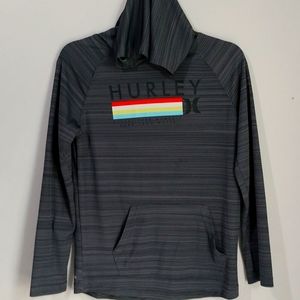 Hurley H2O -DRI boy's lightweight hoodie size L